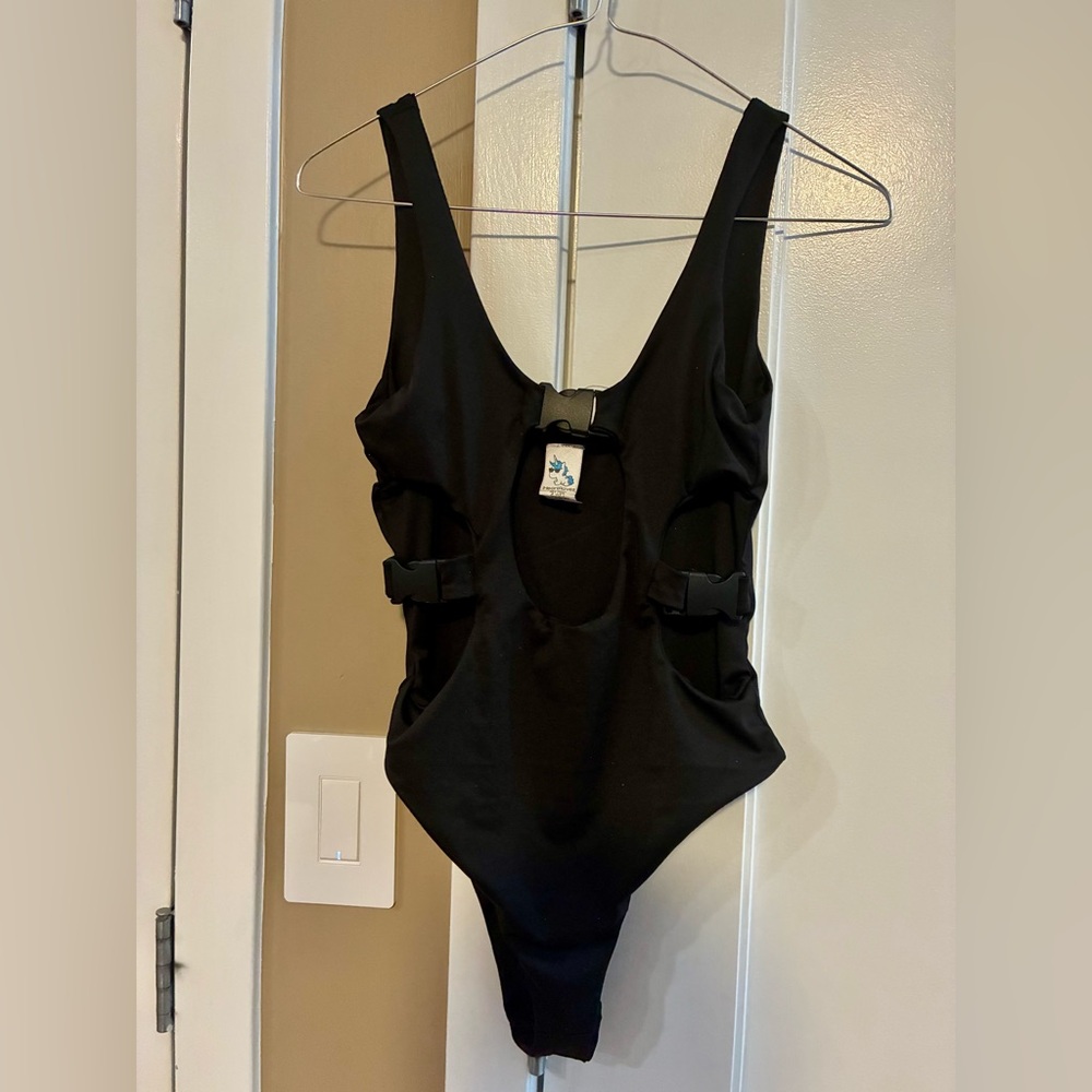 iHeartRaves Black Bodysuit